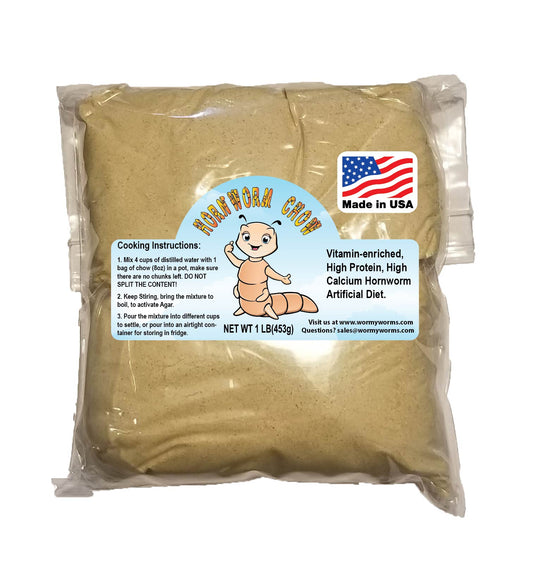 Hornworm Chow Artificial Diet (Uncooked)